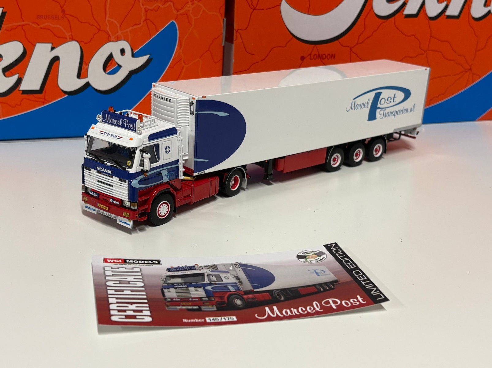 Wsi Marcel Post, Ophalen of Verzenden, Zo goed als nieuw, Bus of Vrachtwagen, Wsi