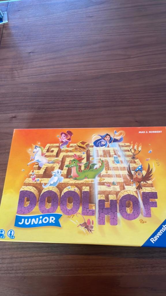 Betoverde Doolhof Junior, Hobby en Vrije tijd, Gezelschapsspellen | Bordspellen, Ophalen of Verzenden, Zo goed als nieuw