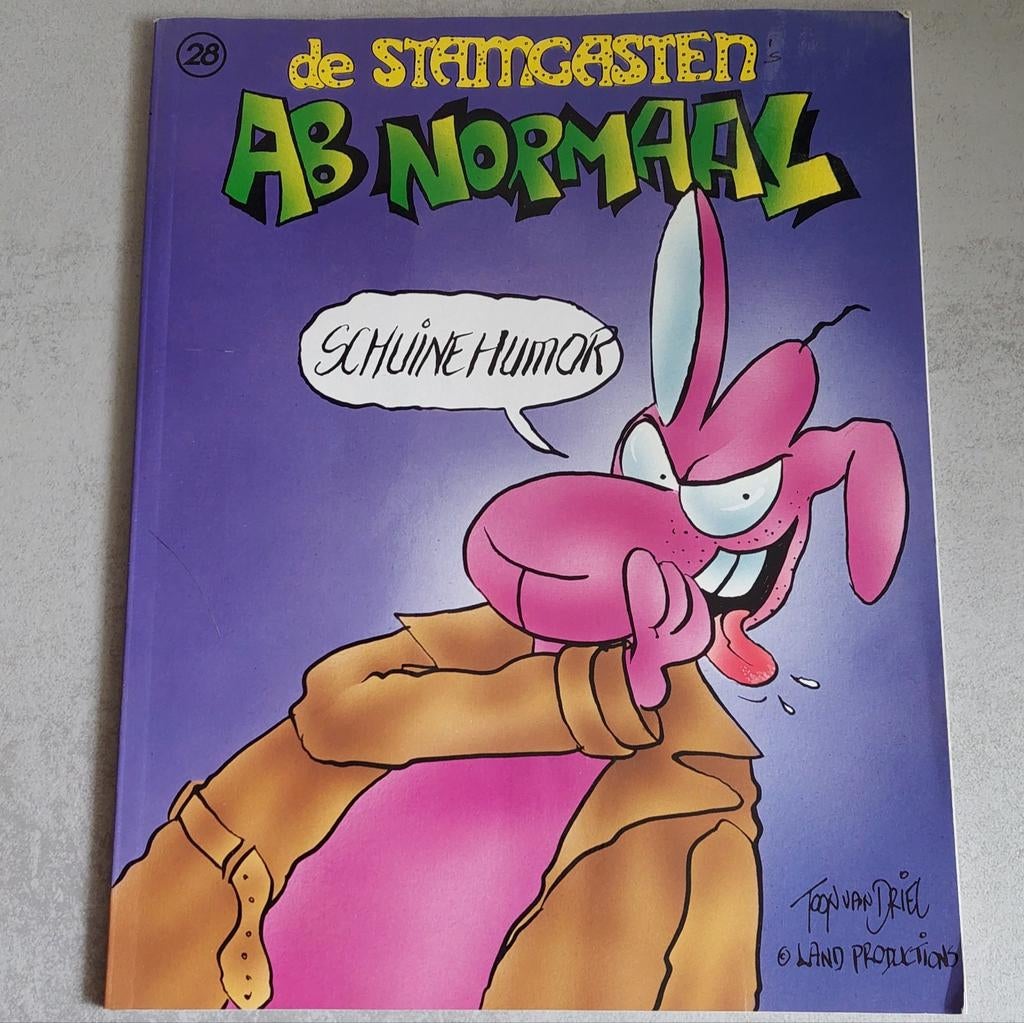 De Stamgasten - Ab Normaal - Toon van Driel, Boeken, Stripboeken, Gelezen, Eén stripboek, Ophalen of Verzenden, Toon van Driel