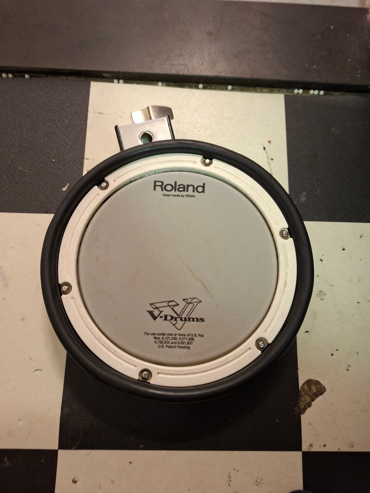 Roland PDX-8 8 inch elektrische mesh drumpad, dual zone, Ophalen of Verzenden, Zo goed als nieuw