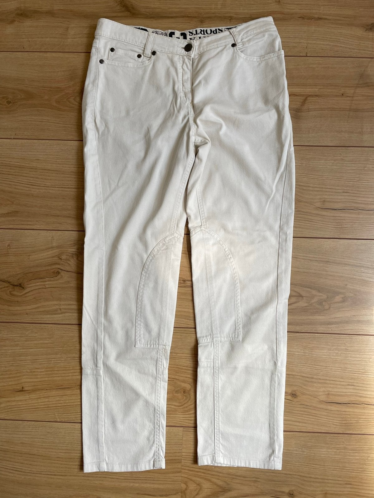Scapa katoenen jeans maat 29, Maat 38/40 (M), Beige, Ophalen of Verzenden, Zo goed als nieuw