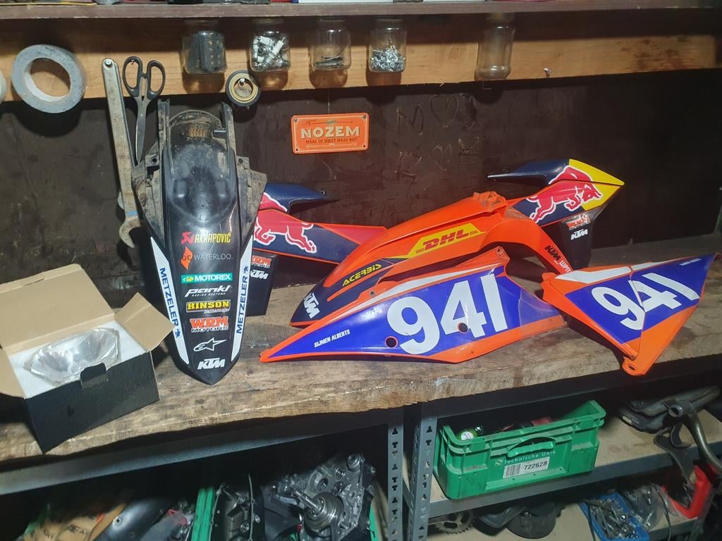 KTM 300cc Kappenset en Koplamp, Ophalen of Verzenden, Gebruikt