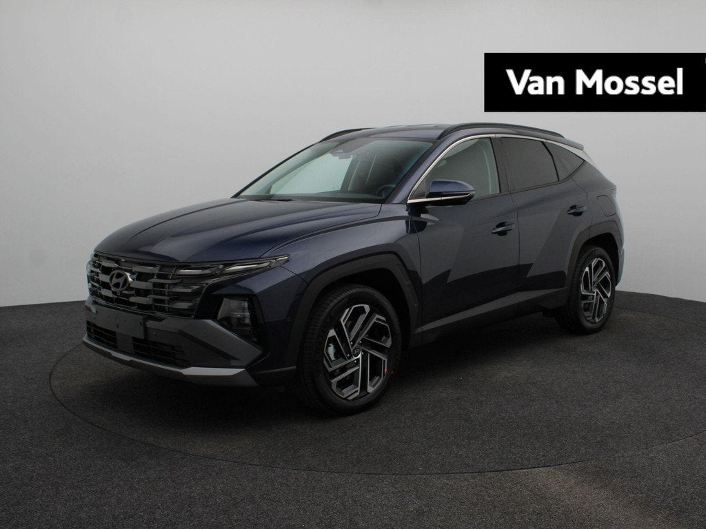 Hyundai Tucson 1.6 T-GDI HEV Premium | Stoel + stuurverwarmi, Auto's, Hyundai, 238 pk, 4 cilinders, Met garantie (alle), Blauw