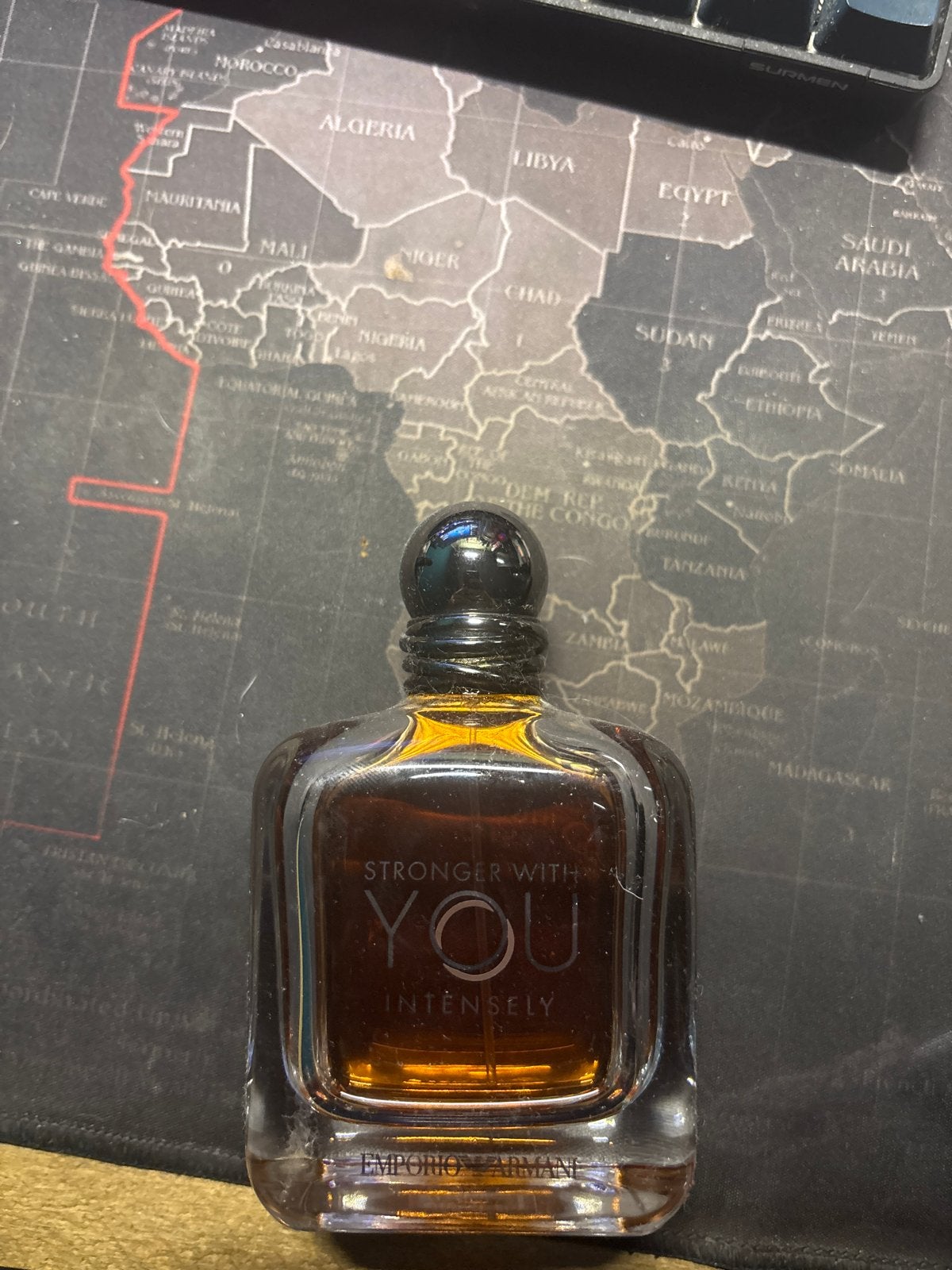 Emporio Armani Stronger With You Intensely 60 ml, Ophalen of Verzenden, Gebruikt