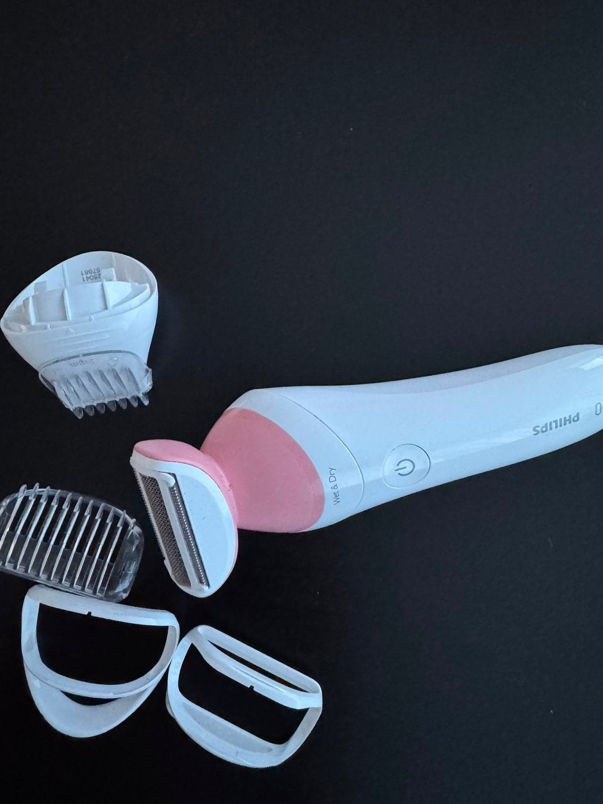 Philips Ladyshave Wet & Dry met accessoires, Ophalen of Verzenden, Zo goed als nieuw, Scheren en Epileren