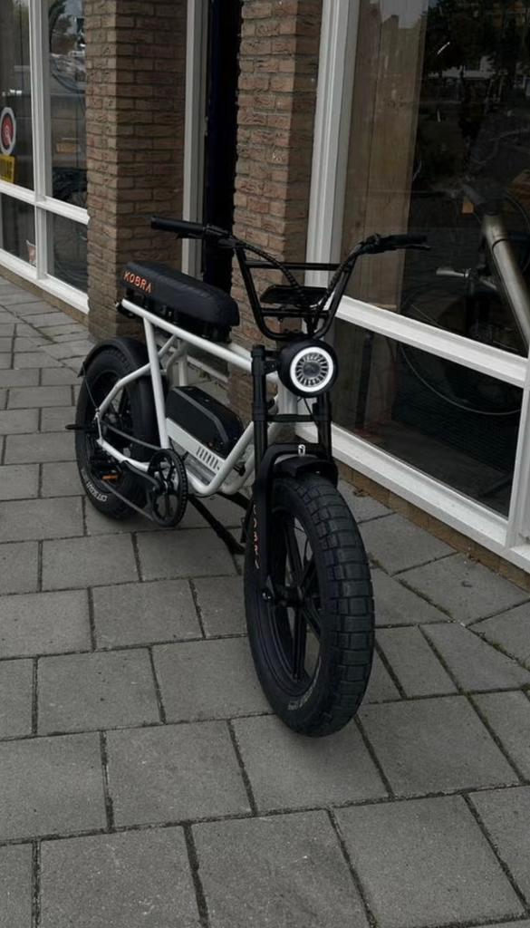 Kobra V1.2 Fatbike + GPS tracker – Zo goed als nieuw, Zo goed als nieuw, 59 cm of meer, 30 tot 50 km per accu, Ophalen