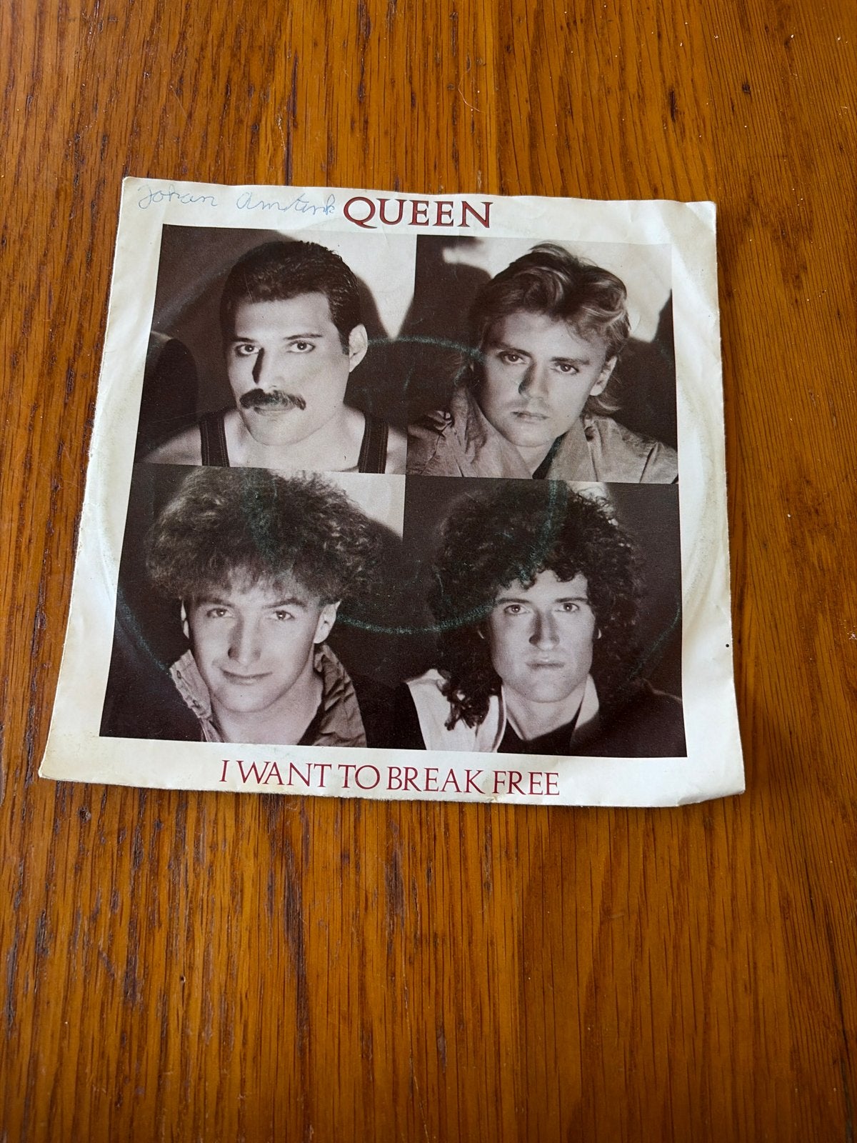 Queen - I Want To Break Free (7 inch vinyl single), Cd's en Dvd's, Gebruikt, Originele persing, 7 inch, Ophalen of Verzenden