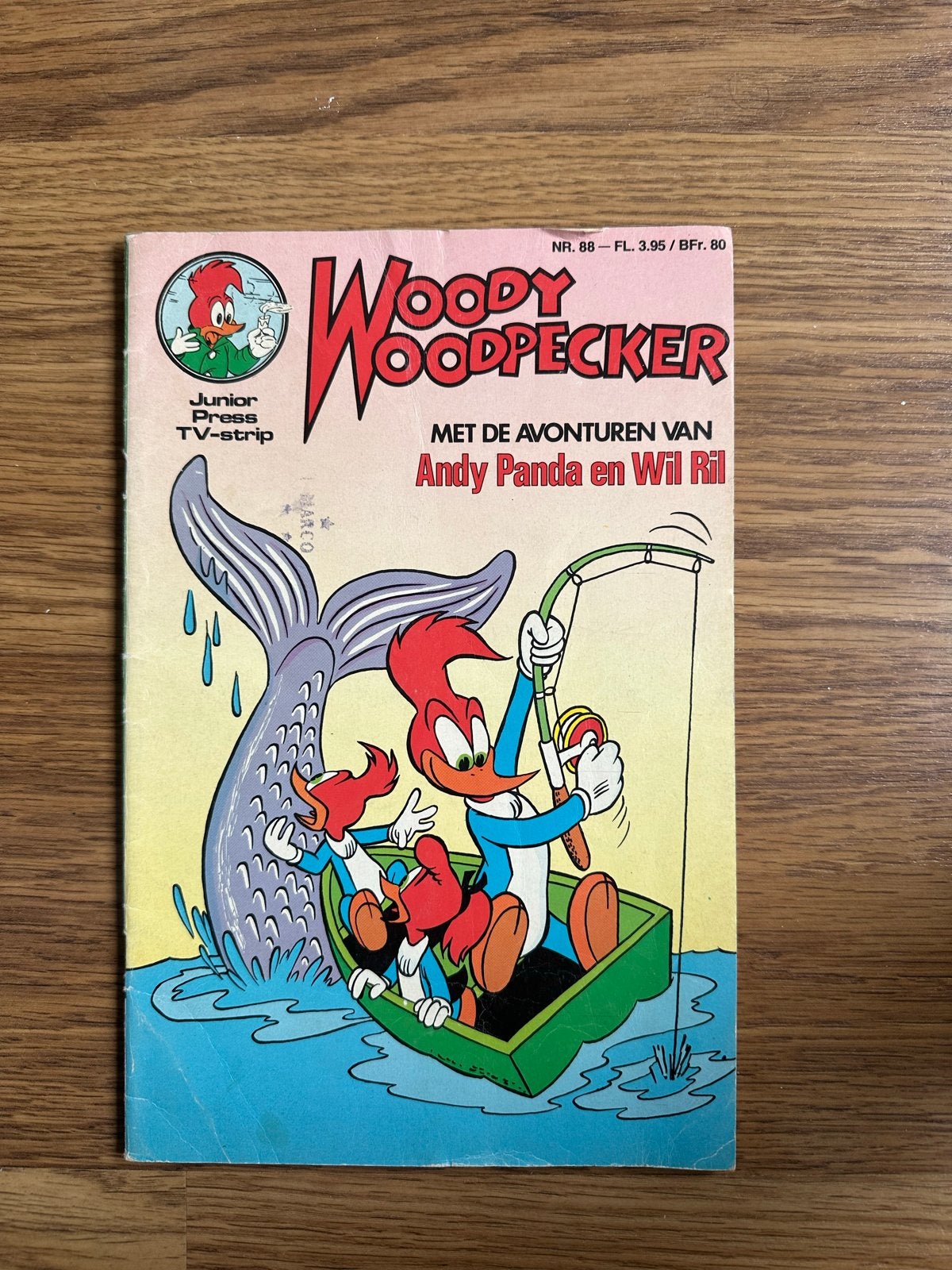 Woody Woodpecker Junior Press TV-strip Nr. 88, Boeken, Stripboeken, Eén stripboek, Ophalen of Verzenden, Gelezen