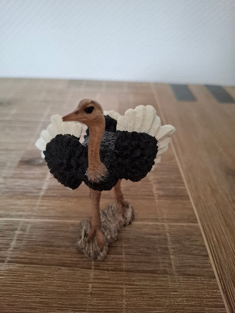 Schleich 14610 -1 Struisvogel man +/- 11 cm hoog, Ophalen of Verzenden, Zo goed als nieuw