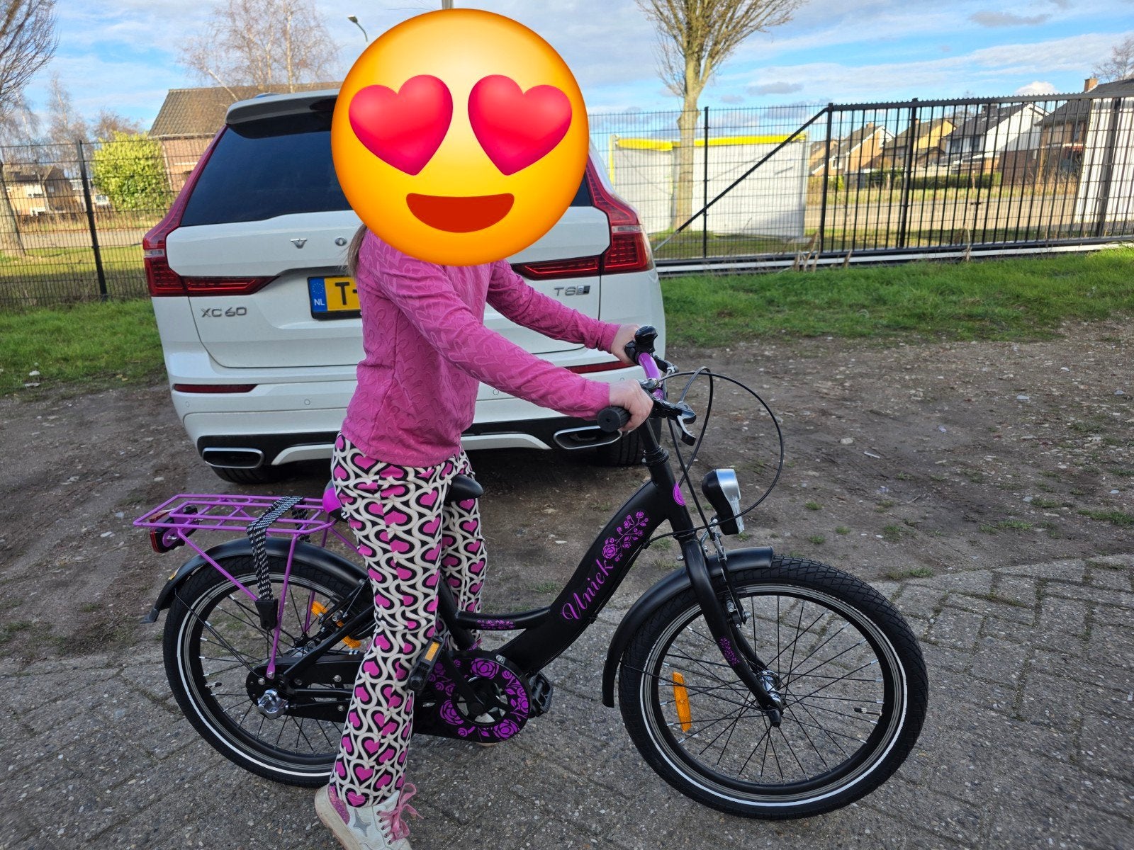 Mooie meisjesfiets (nieuw), Fietsen en Brommers, Ophalen, Minder dan 16 inch