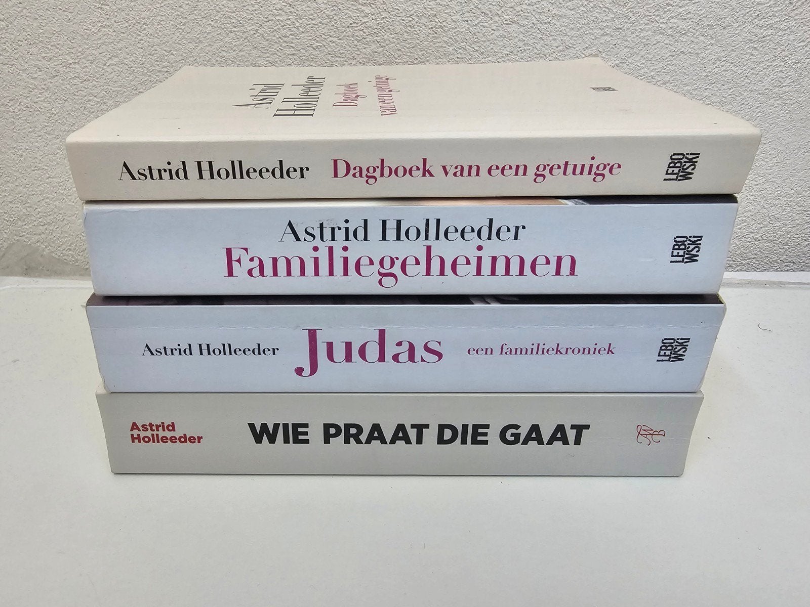 Astrid Holleeder Boekenpakket: 4 Spannende Titels, Boeken, Ophalen of Verzenden, Gelezen, Astrid Holleeder