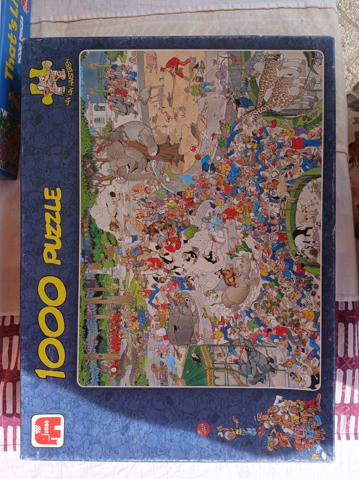 Jumbo Jan van Haasteren 1000 stukjes puzzel, Ophalen, 500 t/m 1500 stukjes, Gebruikt, Legpuzzel