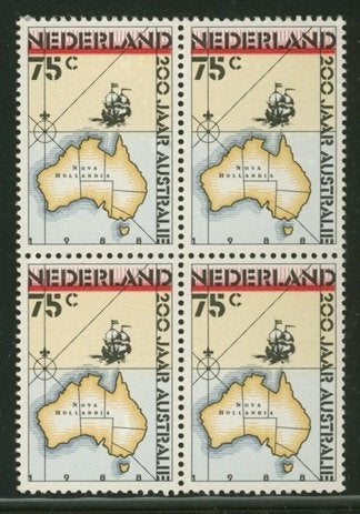PTT Post Postzegelmapje M59 1988 200 jaar Australie p-59 jdu, Ophalen of Verzenden, Na 1940, Postfris