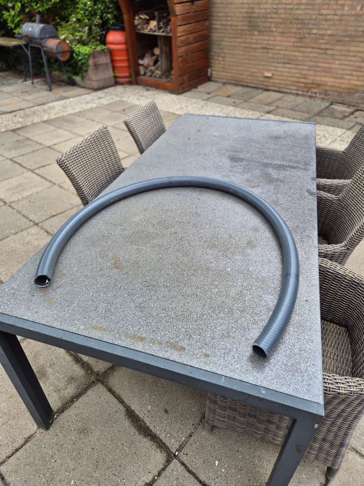 2m Flexibele PVC buis 50mm - Nieuw, Ophalen, Pvc, Nieuw, 40 tot 60 mm
