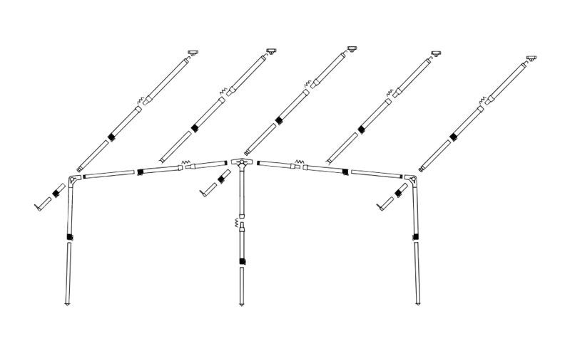 Dorema frame FTP fiber maat 10-14, Ophalen, Gebruikt