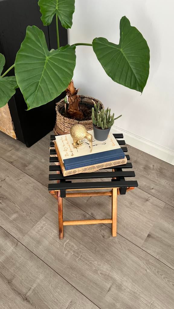 Inklapbaar bistro bijzettafel, Ophalen, Minder dan 45 cm, Minder dan 55 cm, Zo goed als nieuw