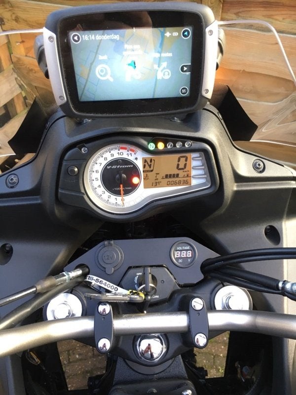 Gps mount DL 650 V-Strom navigatie houder Vstrom DL650 navi, Motoren, Ophalen of Verzenden, Nieuw