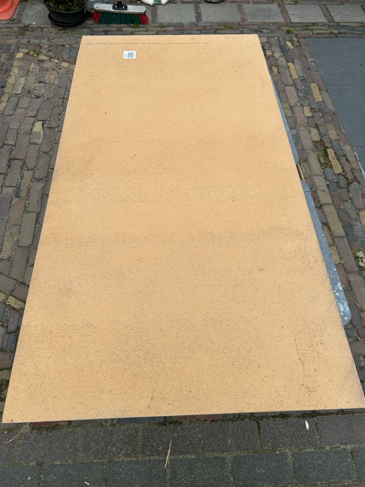 Nieuwe Hardboard Platen - 122x61cm, 3mm dikte (40 stuks), Doe-het-zelf en Verbouw, Ophalen, Minder dan 25 mm, Overige typen, Nieuw