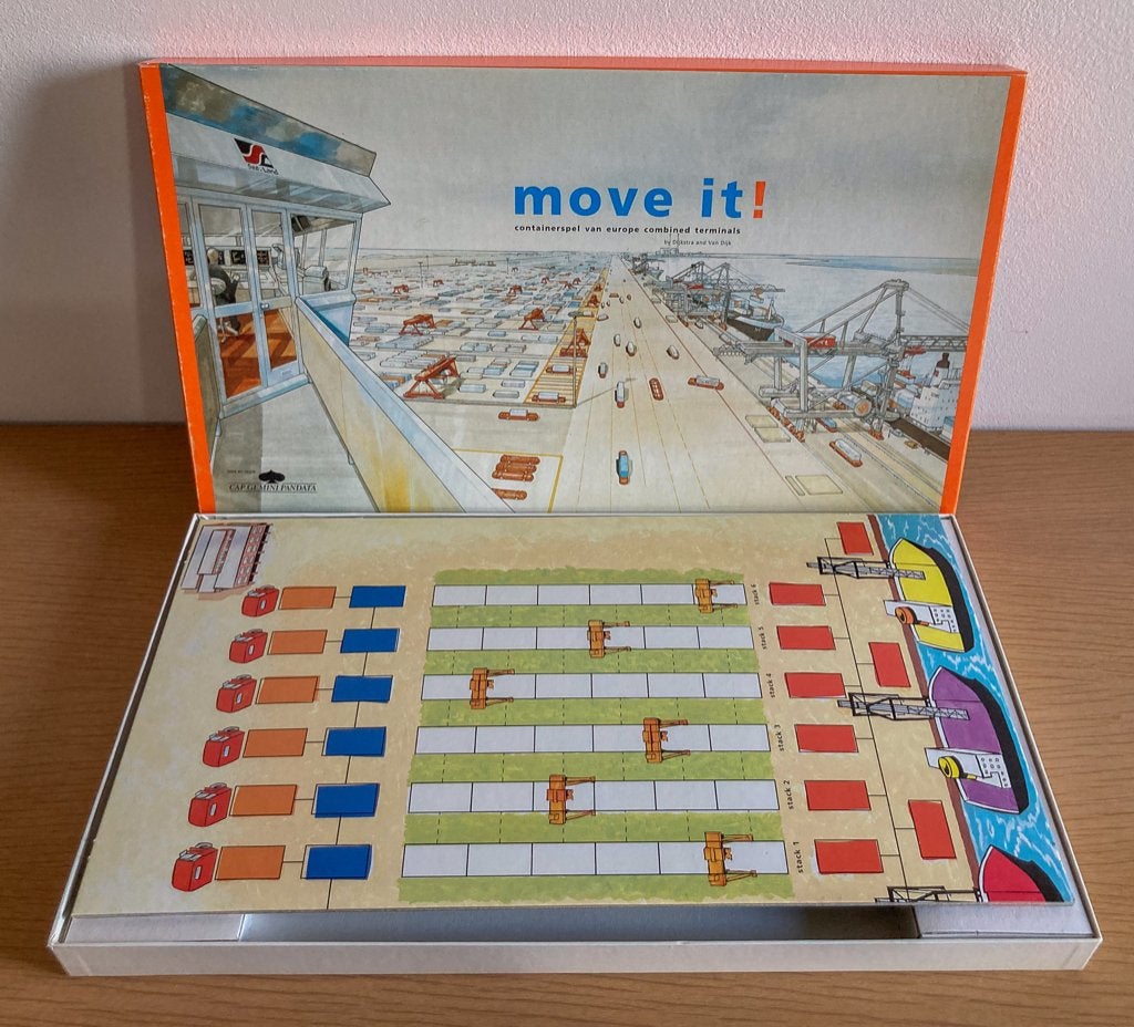 Delta/Sealand ECT Containerspel Move IT, Ophalen of Verzenden, Zo goed als nieuw