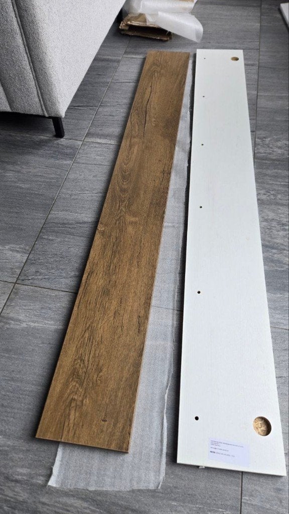 Nieuwe wandplank, Ophalen, Nieuw