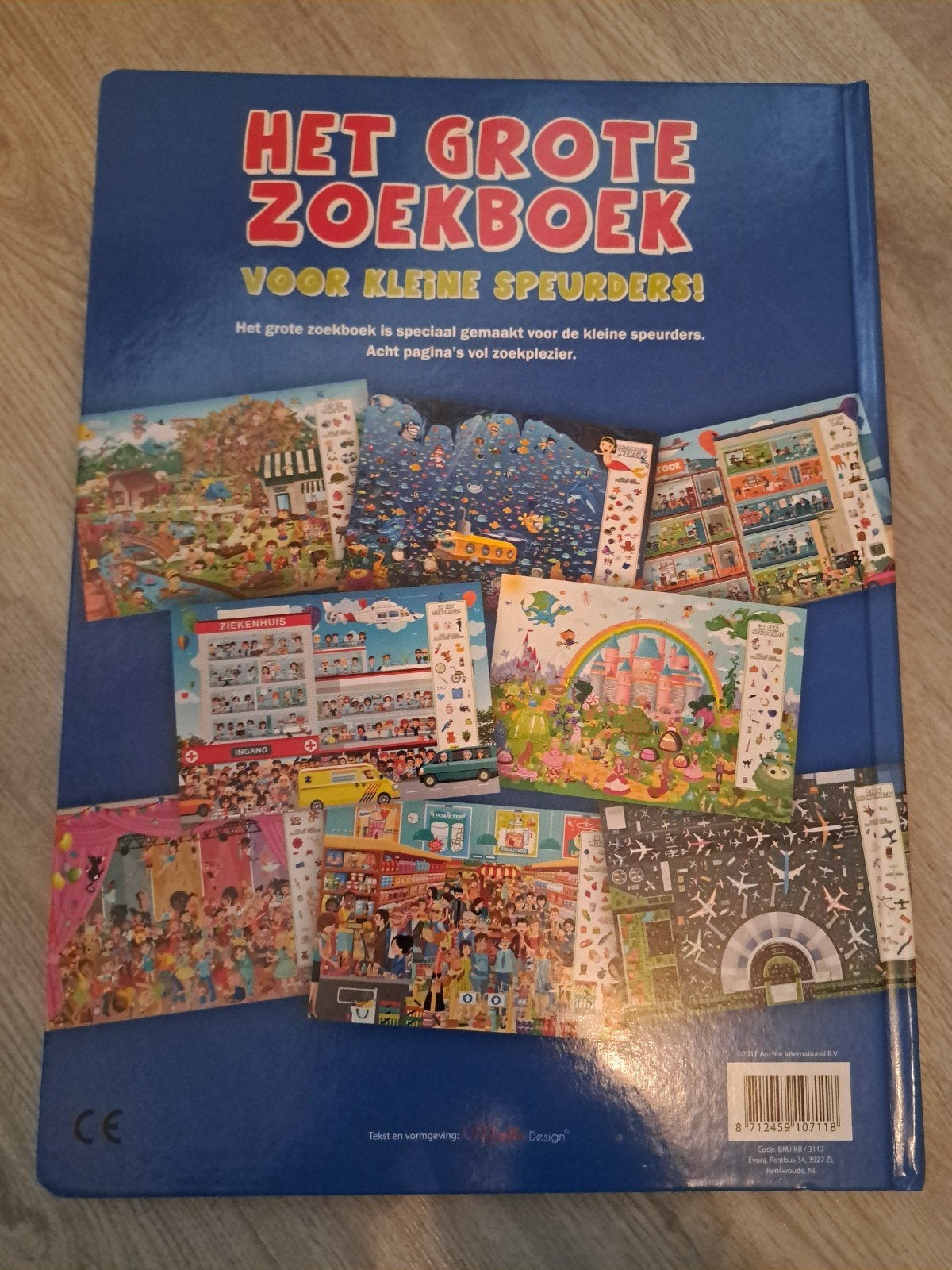 Het grote zoekboek voor kleine speurders ZGAN!, Ophalen of Verzenden, Zo goed als nieuw, Uitklap-, Voel- of Ontdekboek, 6 tot 12 maanden