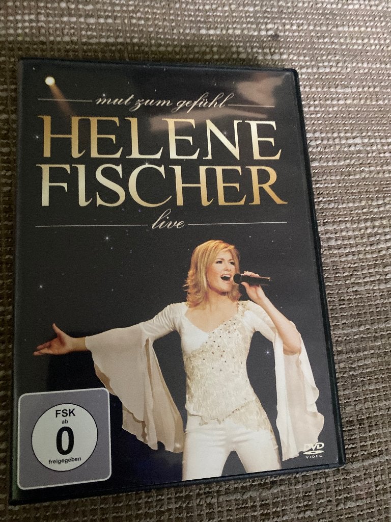 Helene Fischer - Mut zum Gefühl Live DVD, Inclusief boekje, Alle leeftijden, Duits, Ophalen of Verzenden
