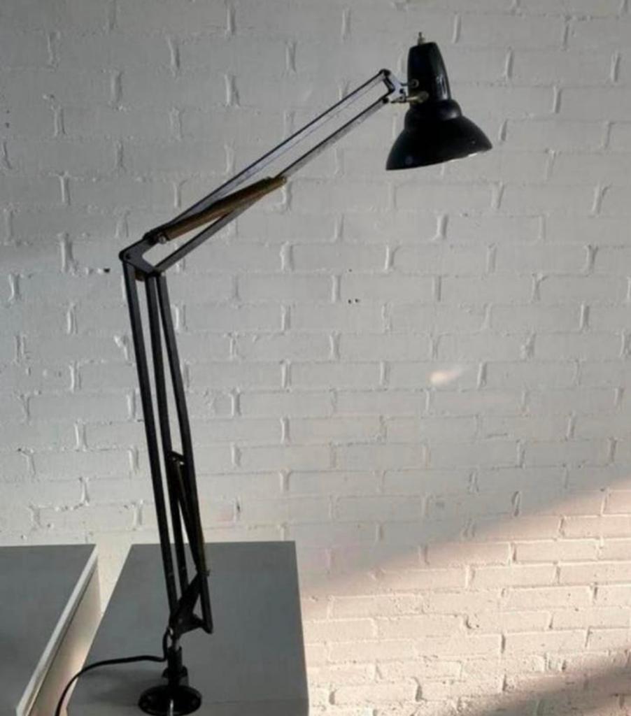 Lamp vintage Luxo jaren 60 architectenlamp bureaulamp, Ophalen of Verzenden
