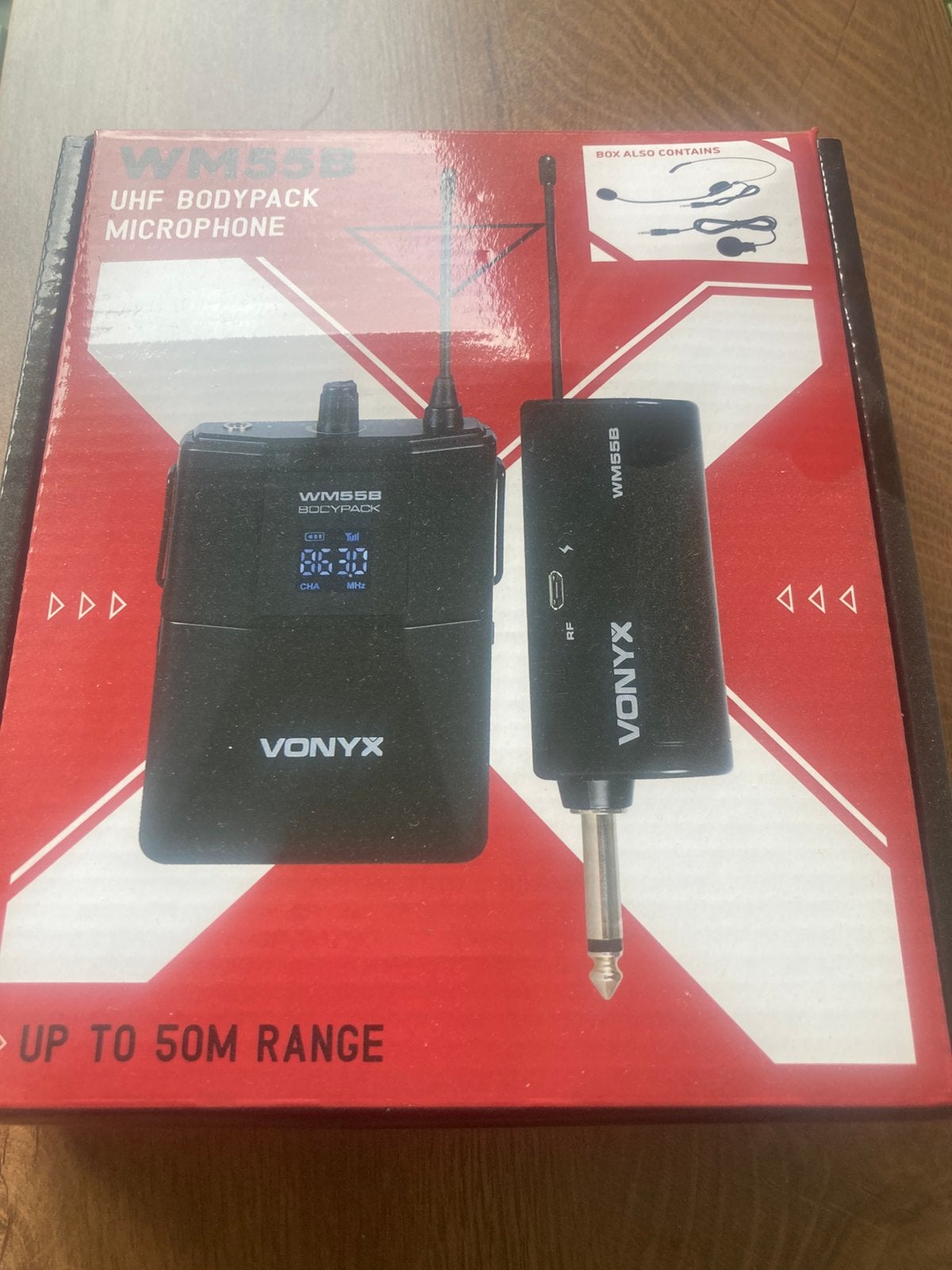 Draadloze microfoon vonyx, Ophalen of Verzenden, Nieuw, Zangmicrofoon