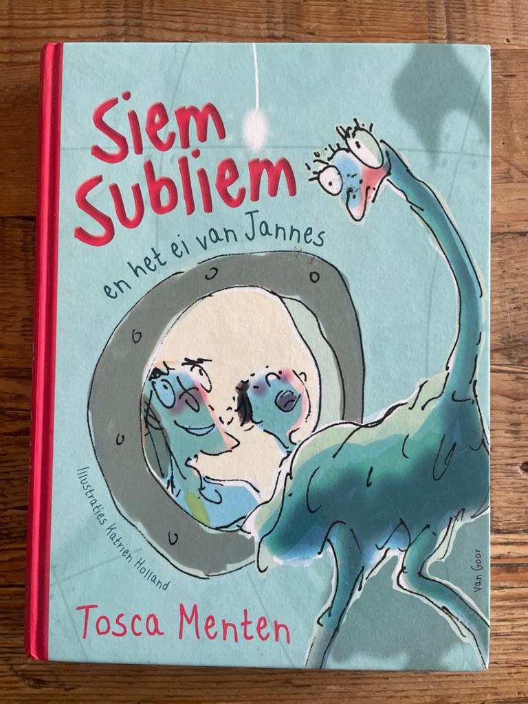 Siem Subliem en het ei van Jannes - Tosca Menten, Ophalen of Verzenden, Zo goed als nieuw, Fictie algemeen