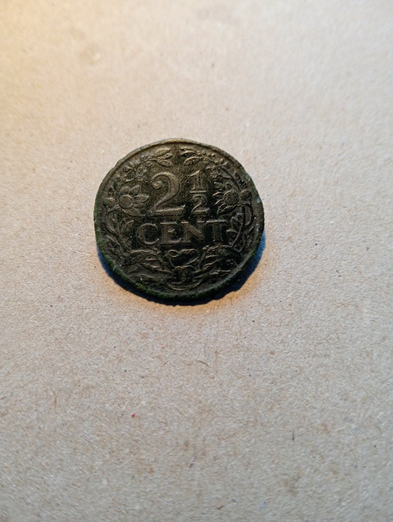 Twee en een Halve Cent 1912, Postzegels en Munten, Munten | Nederland, Ophalen of Verzenden, Koningin Wilhelmina, Overige waardes