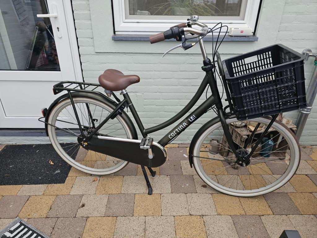 Cortina U4 Transporter - 2 jaar oud, Framemaat 50, Fietsen en Brommers, Fietsen | Dames | Damesfietsen, Ophalen