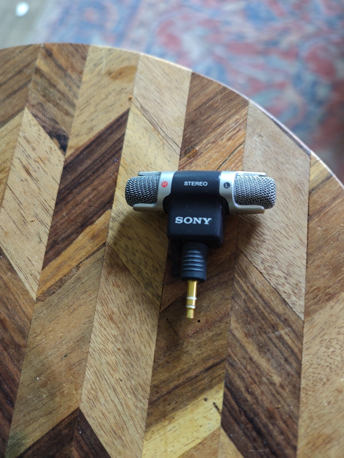 Sony Stereo Electret Condenser Microfoon (Made in Japan), Muziek en Instrumenten, Ophalen of Verzenden, Gebruikt, Overige typen