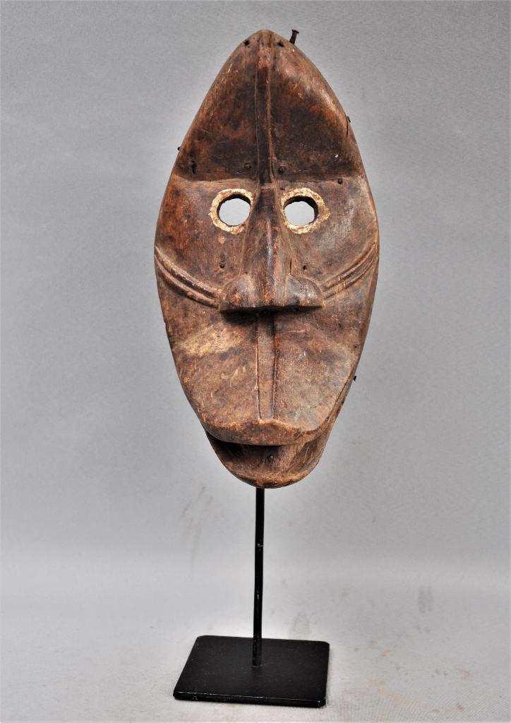 Ouder zoömorf masker van de DAN, Liberia, 1960-70, Ophalen of Verzenden