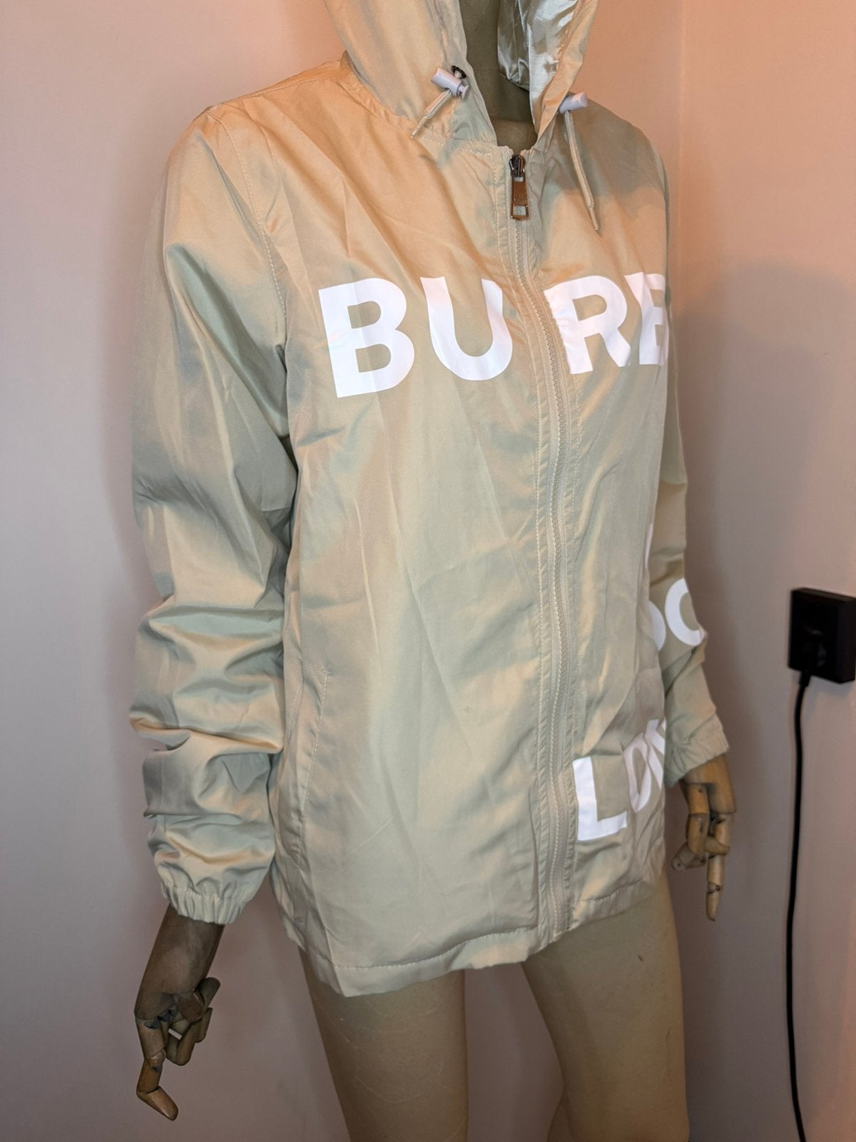 Burberry zomer jas, Ophalen of Verzenden, Zo goed als nieuw, Zwart