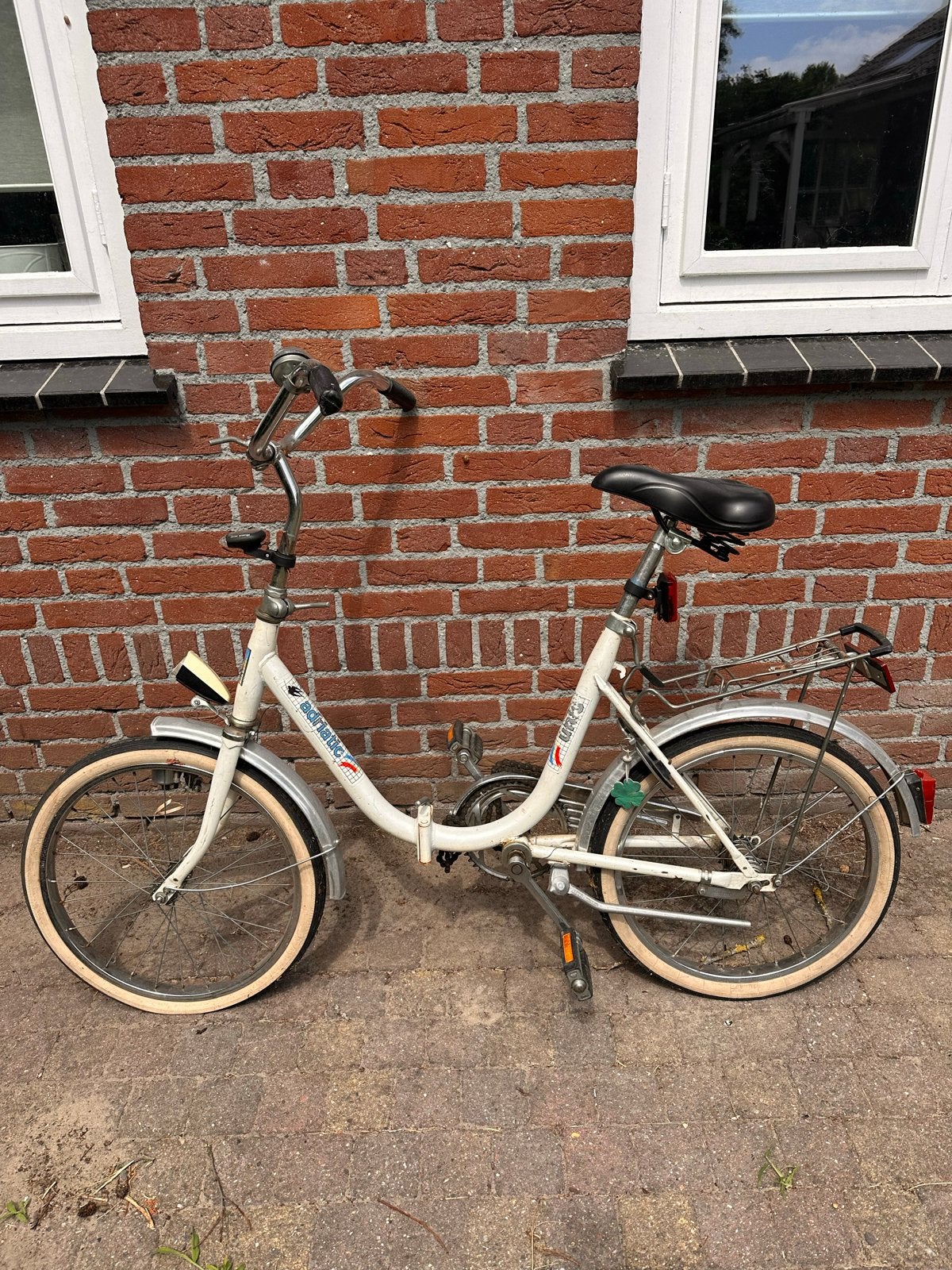Vouwfiets / campingfiets opknapper - Adriatic, Fietsen en Brommers, Fietsen | Vouwfietsen, 20 inch of meer, Gebruikt, Velgrem
