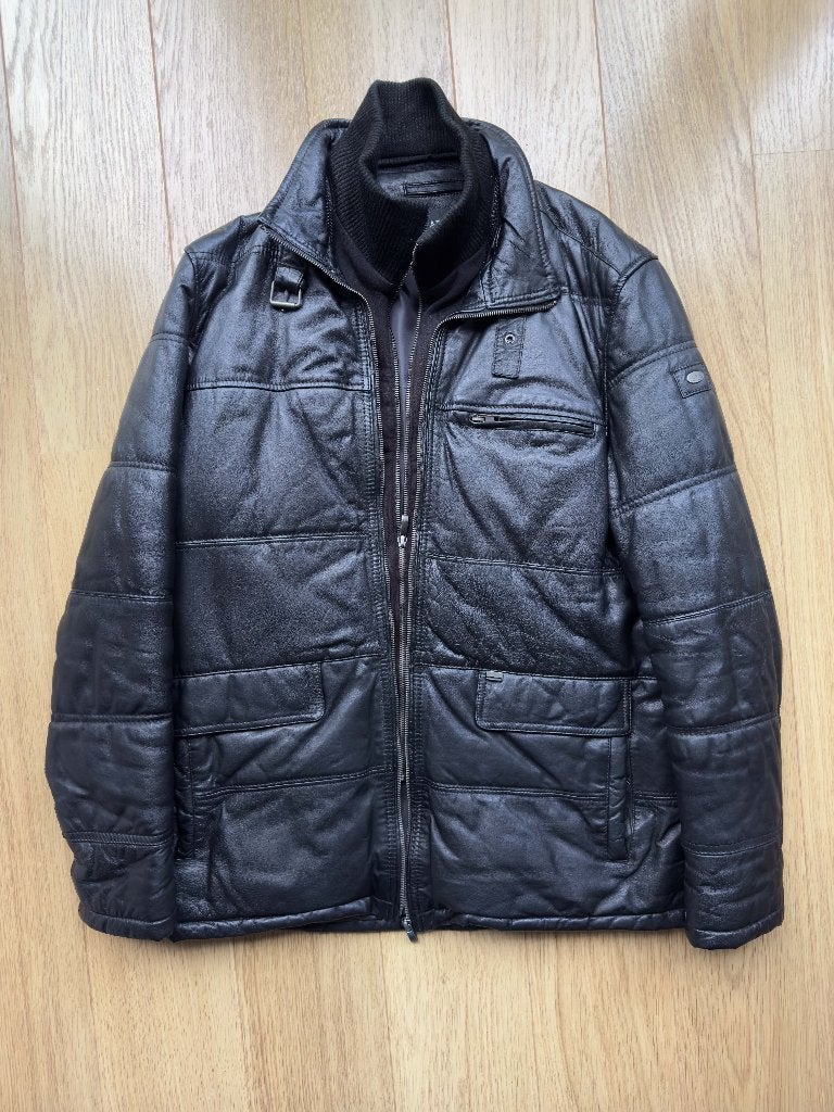 Luxe Arma leren jas, maat 52, Kleding | Heren, Maat 52/54 (L), Zwart, Zo goed als nieuw, Arma