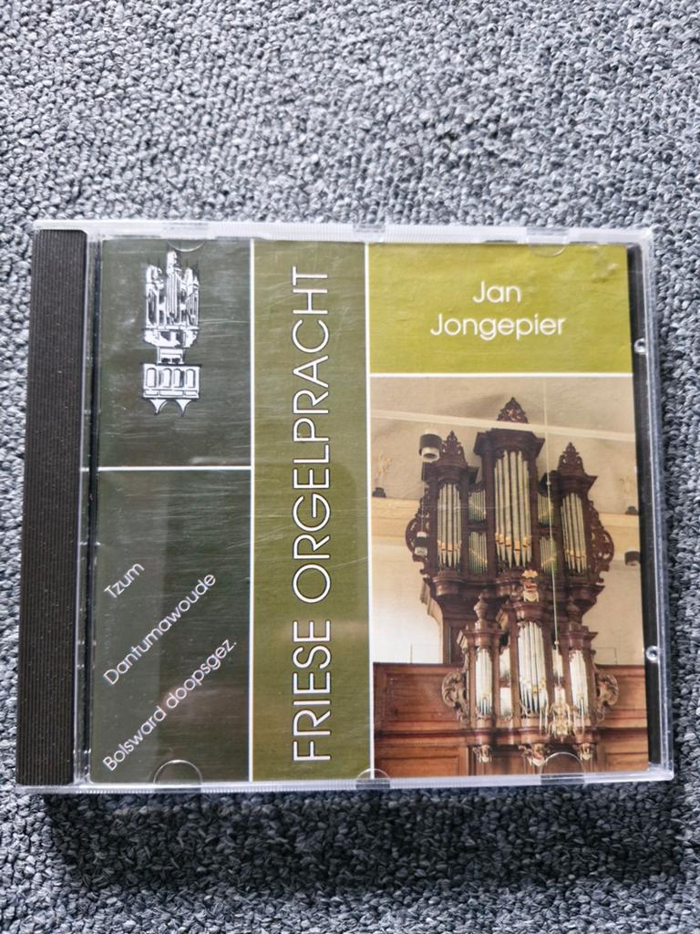 Friese Orgelpracht - Jan Jongepier CD, Ophalen of Verzenden, Modernisme tot heden, Gebruikt, Overige typen