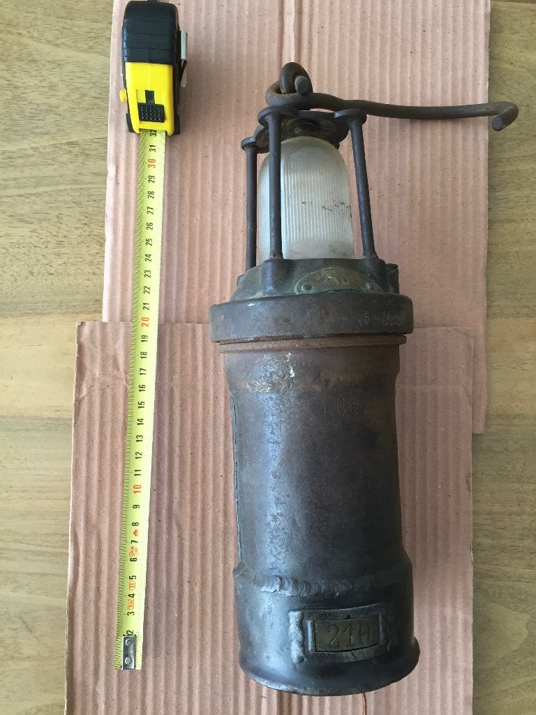 Mijnlamp, Antiek en Kunst, Ophalen of Verzenden