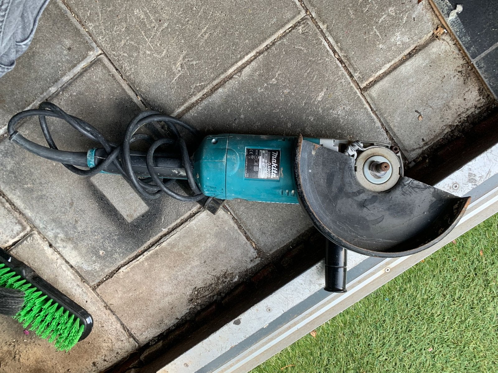 Makita GA9020 Haakse Slijper 230mm 2000W, Doe-het-zelf en Verbouw, Gereedschap | Slijpmachines, Ophalen of Verzenden, Gebruikt