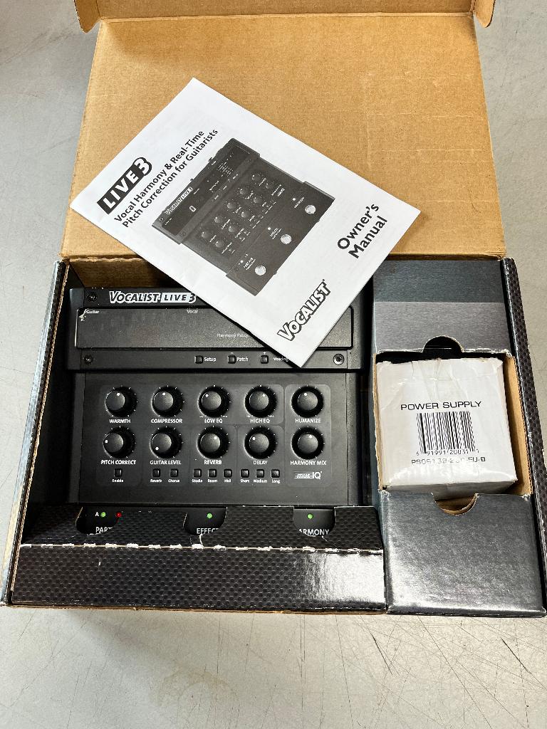 Digitech Vocalist live 3, Ophalen of Verzenden, Gebruikt, Overige typen