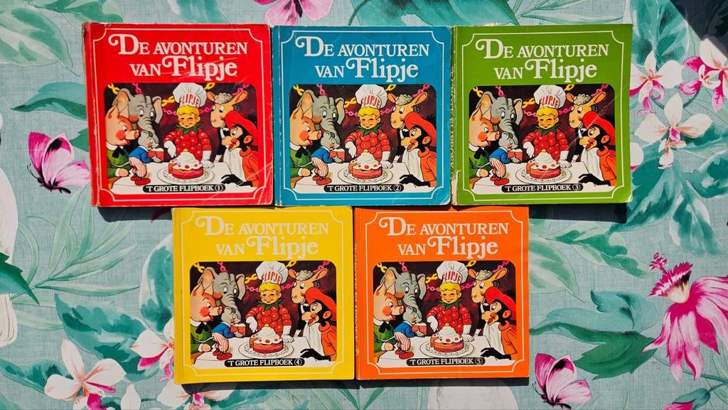 De Avonturen van Flipje - 5 delen, Boeken, Ophalen of Verzenden, Fictie algemeen