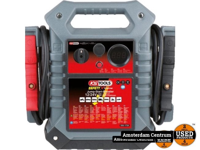 KS Tools Accu Booster 550.1720 1400/700CA - Als nieuw, Flex Ltd., Zo goed als nieuw, https://flex.com/contact-us, Nobelstraat 10, 5807 GA Oostrum LB, Limburg, Nederland