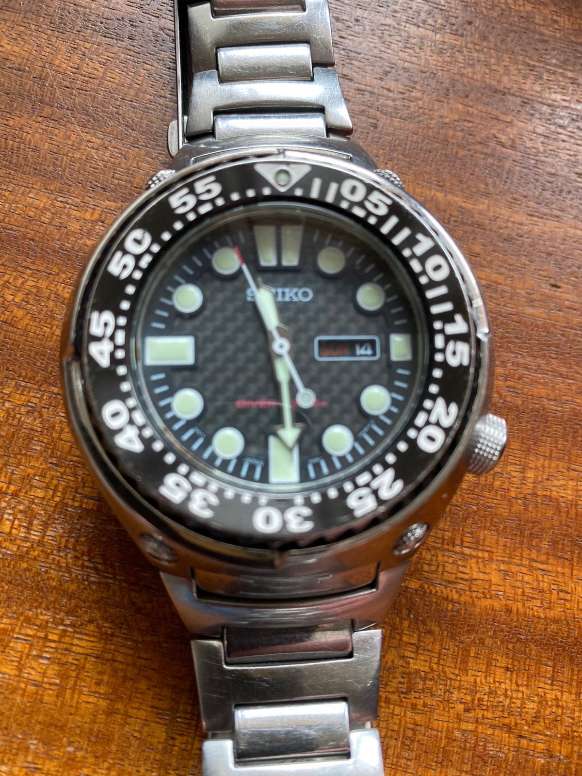 Seiko duiker diver horloges, Staal, Ophalen of Verzenden, Zo goed als nieuw, Seiko