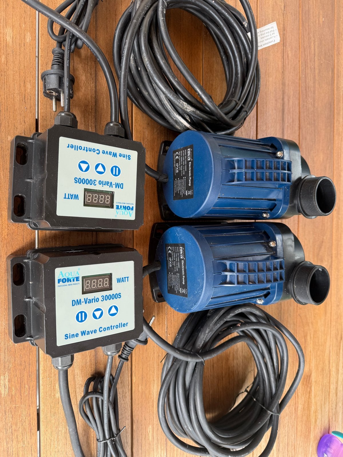 Aquaforte DM-Vario 30000S Vijverpomp (nog een beschikbaar), Ophalen of Verzenden, Gebruikt, Vijverpomp