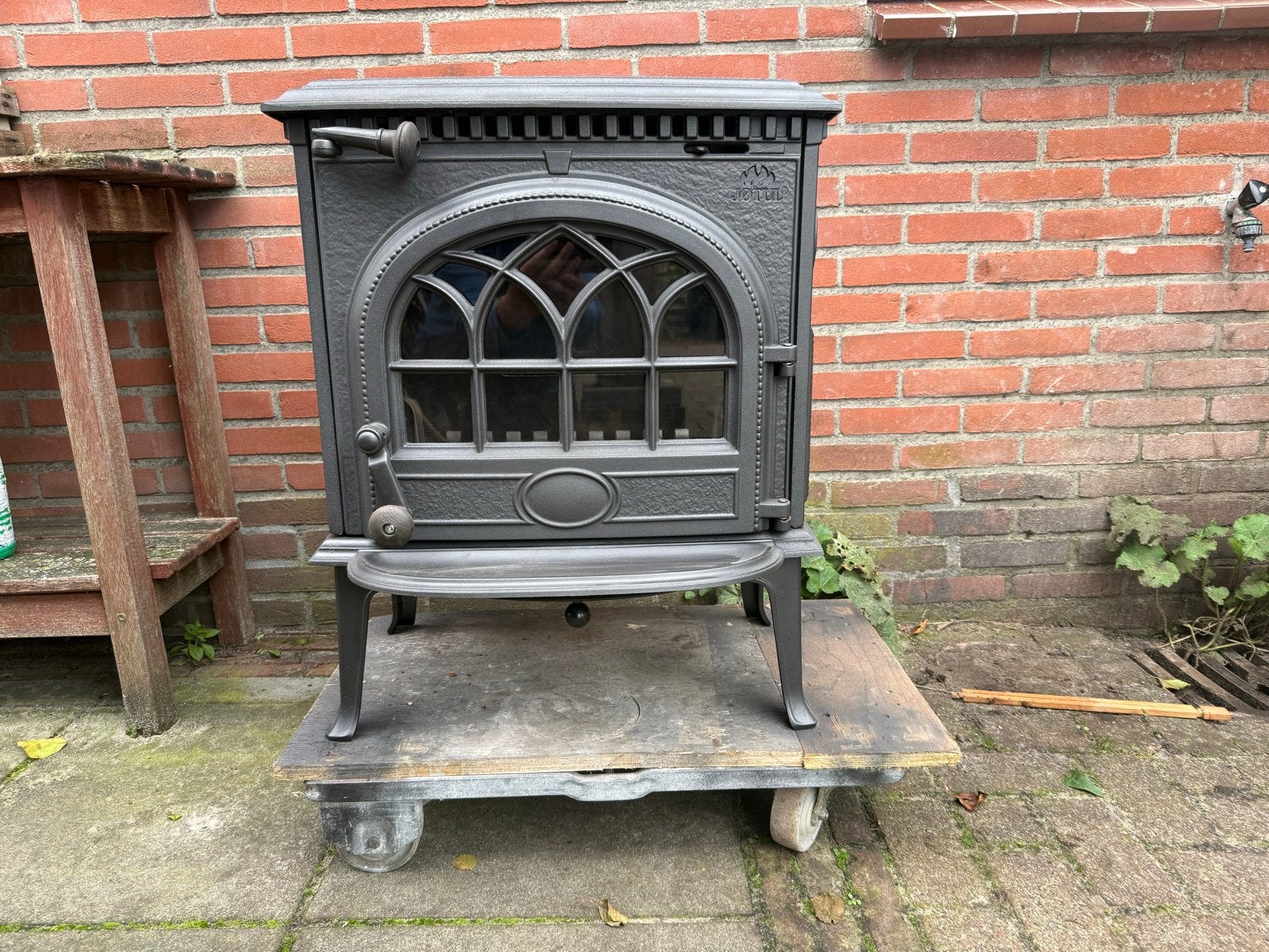 Jøtul 3T Dic-2 Speciale Uitvoering Houtkachel, Gebruikt, Houtkachel, Ophalen of Verzenden, Vrijstaand