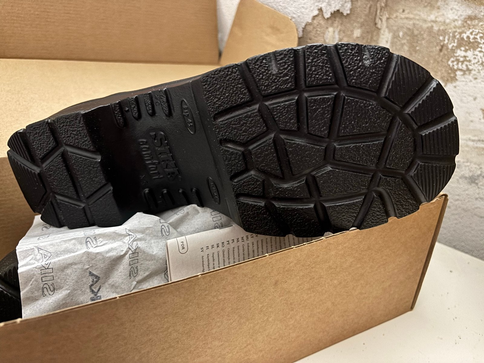 Nieuwe Sika Comfort Klompen Maat 45 Zwart, Ophalen of Verzenden, Nieuw, Zwart, Klompen