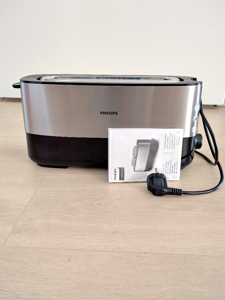Philips broodrooster HD2692, Witgoed en Apparatuur, Broodroosters, Ophalen, Nieuw