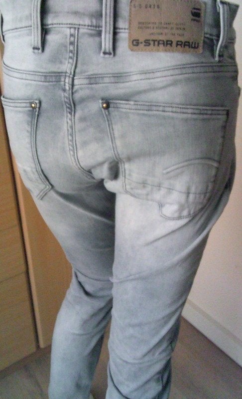 G-Star grijze skinny revend fwd W29 L34, Kleding | Dames, Verzenden, G-STAR RAW, W28 - W29 (confectie 36), Grijs