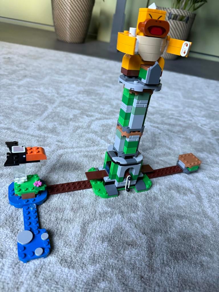 Lego Super Mario 71388 Boss Sumo Bro Topple Tower Uitbreidin, Ophalen of Verzenden, Zo goed als nieuw, Complete set, Lego