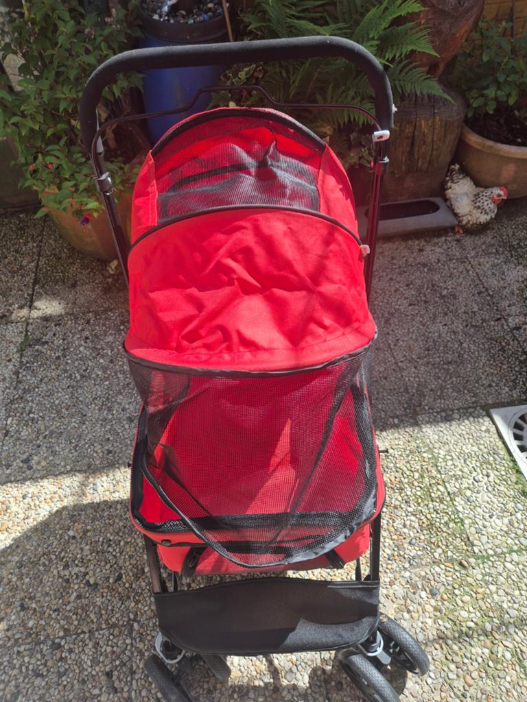 Honden buggy, Ophalen, Zo goed als nieuw